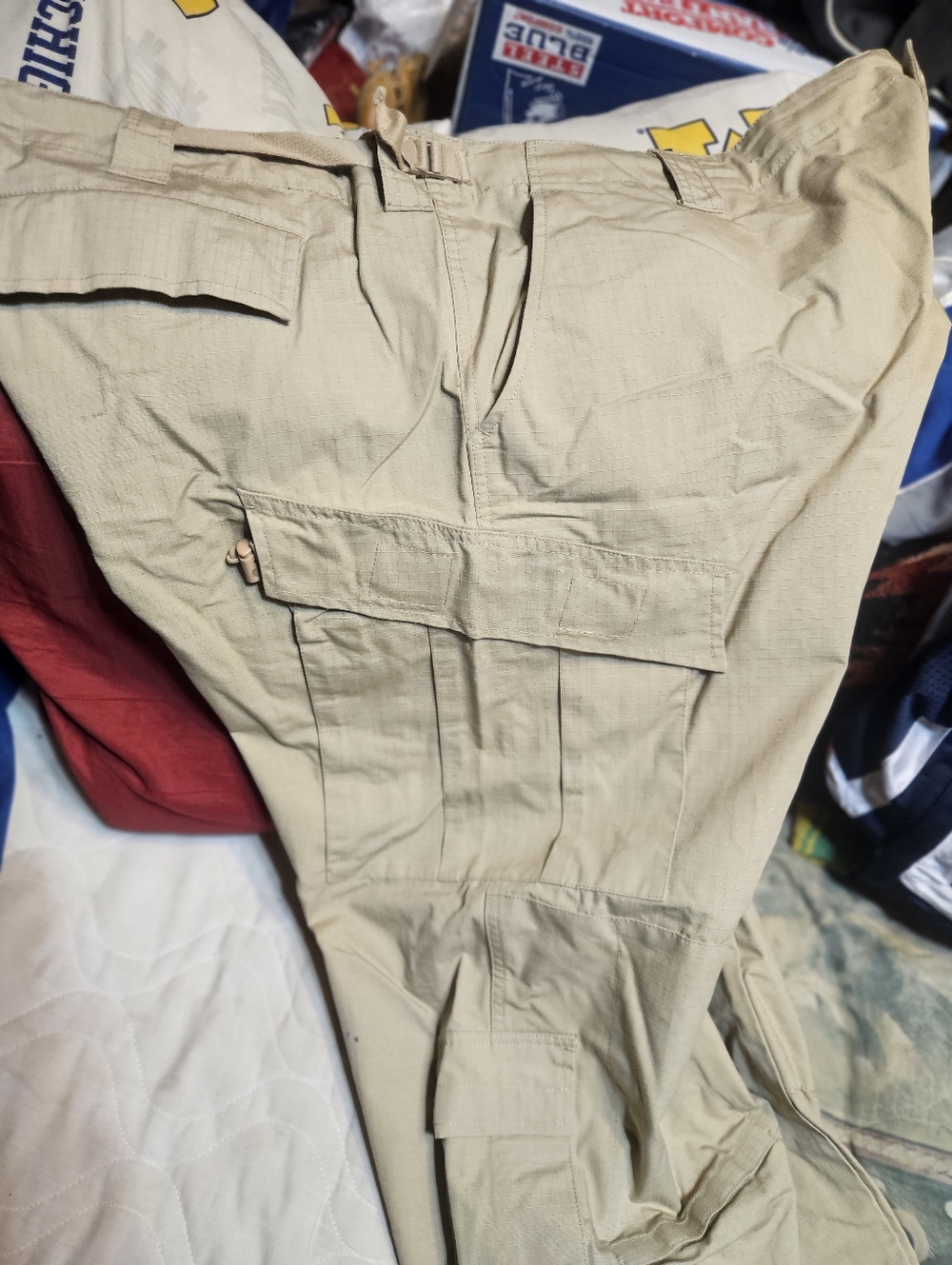 Mens Cargo BDU Style Casual Pants